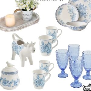 New The Pioneer Woman Agatha Blue Collection